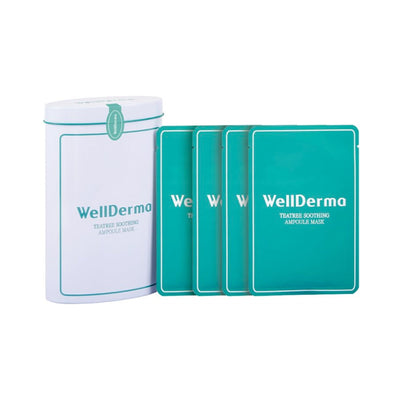 WELLDERMA Teatree Smoothing Ampoule Mask 10Pcs/Box - OCEANBUY.ca