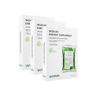 WONJIN Medi Energy Infusion Ampoule Mask 10Pcs（3 Pack） - OCEANBUY.ca