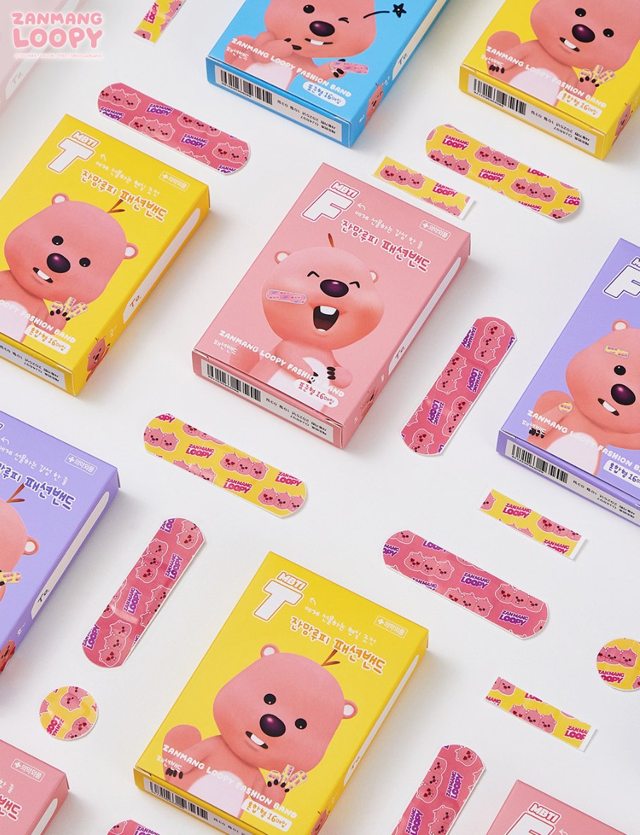 ZANMANG LOOPY x MBTI Fashion Band 1 Box*16Pcs - Standard (Random Box) Health & Beauty oceanbuy.ca markham toronto free ship USA asian korean skincare