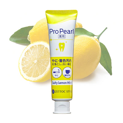 ZETTOC Toothpaste ProPearl 100g - Salty Lemon Mint - OCEANBUY.ca